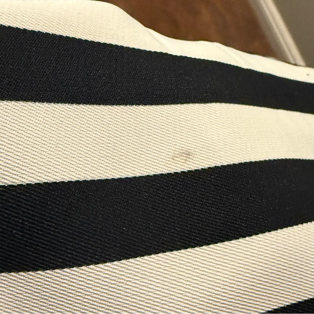MARC JACOBS Black and White Striped Women's Skirt size 8 - Picture 8 of 11